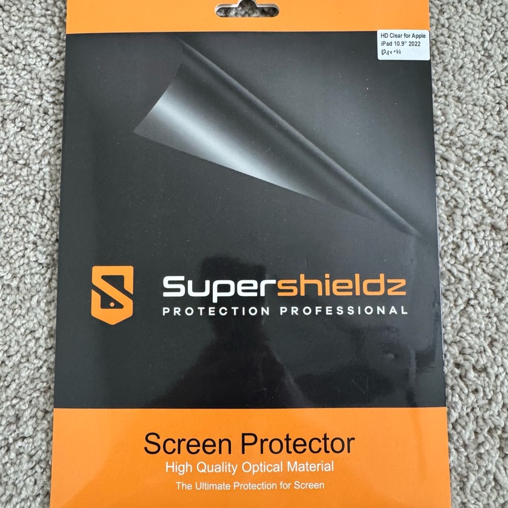 Supershieldz 10.9” iPad Screen Protector NWT